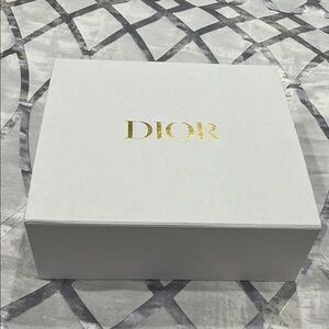 Dior White and Gold Box